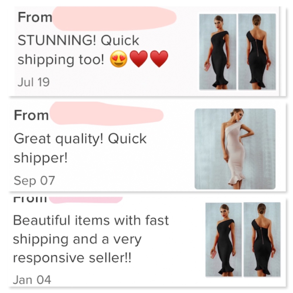 Bandage Asymmetrical Midi Dress Blush/Nude - Picture 13 of 16